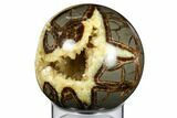 Bargain, Crystal Filled, Polished Septarian Sphere - Utah #170324-3